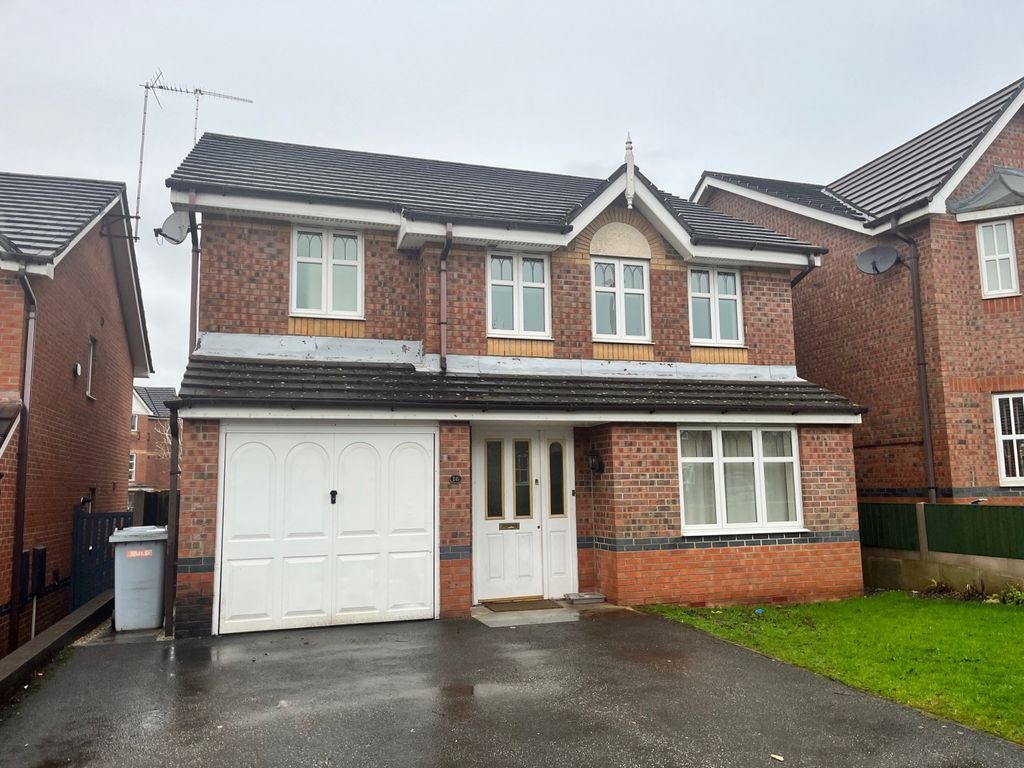 4 bed detached house to rent in Rowans Close, Grosvenor Park, Crewe, Cheshire CW1, £1,250 pcm