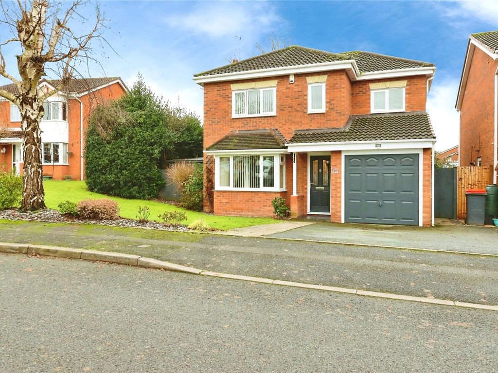 4 bed detached house for sale in Constable Drive, Telford, Shropshire TF5, £365,000