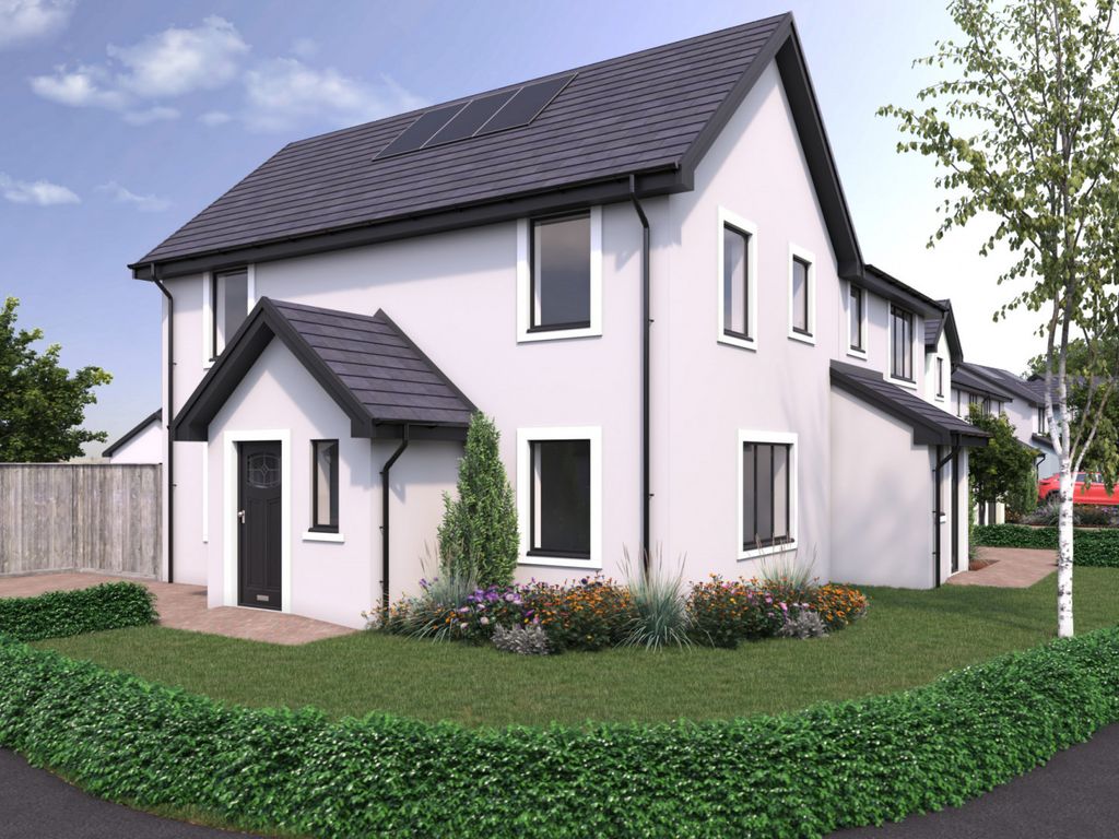 3 bed semi-detached house for sale in Plot 23, Ballagarraghyn, Jurby IM7, £369,999