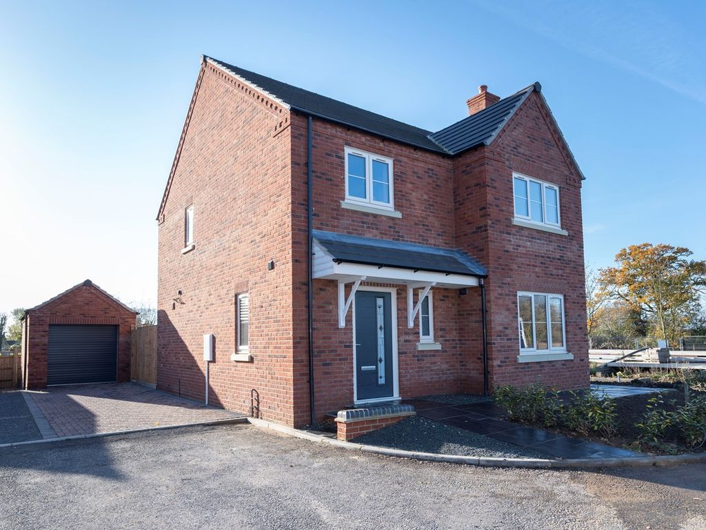 New home, 4 bed detached house for sale in Carmel Green, Boston PE21, £319,950