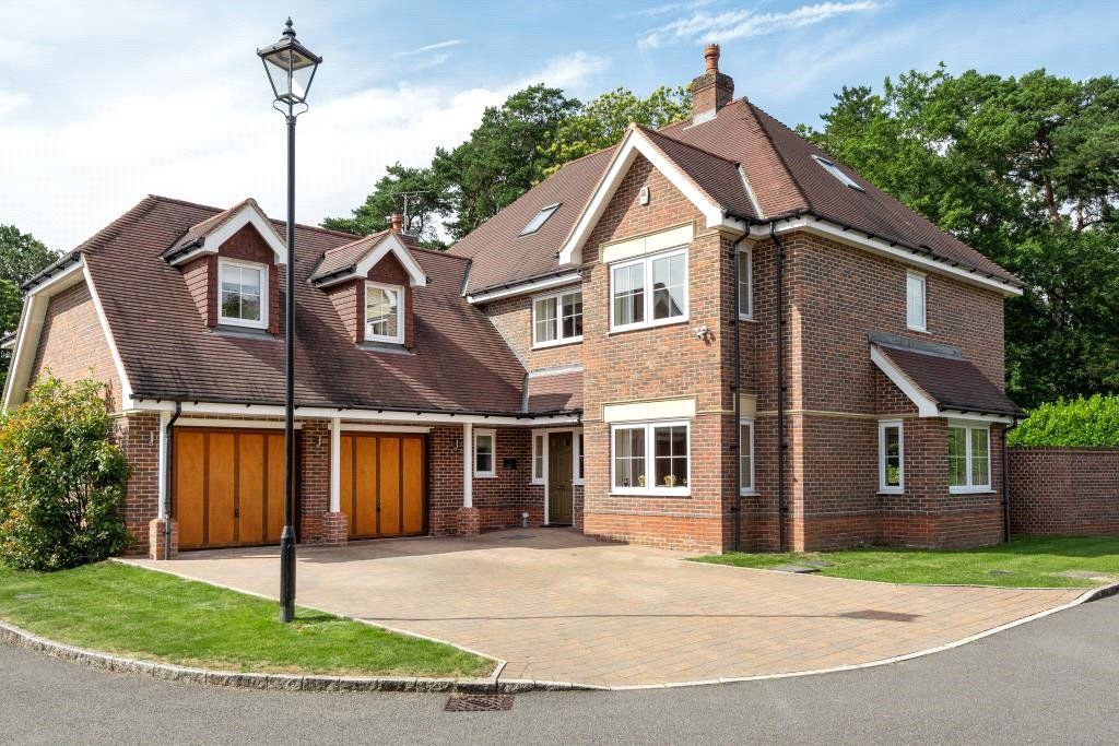 6 bed detached house for sale in Camberley, Surrey GU15, £1,395,000