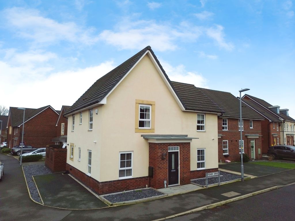 4 bed detached house for sale in Fisher Drive, Heywood OL10, £375,000