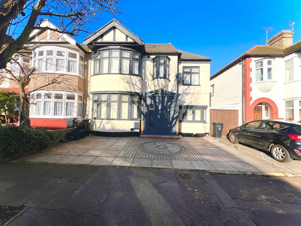 5 bed semi-detached house for sale in Fairlop Road, Ilford IG6, £820,000