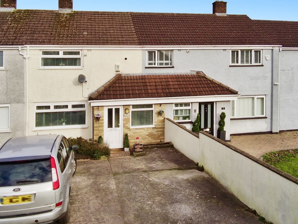 2 bed terraced house for sale in Blagdon Close, Llanrumney, Cardiff CF3, £220,000