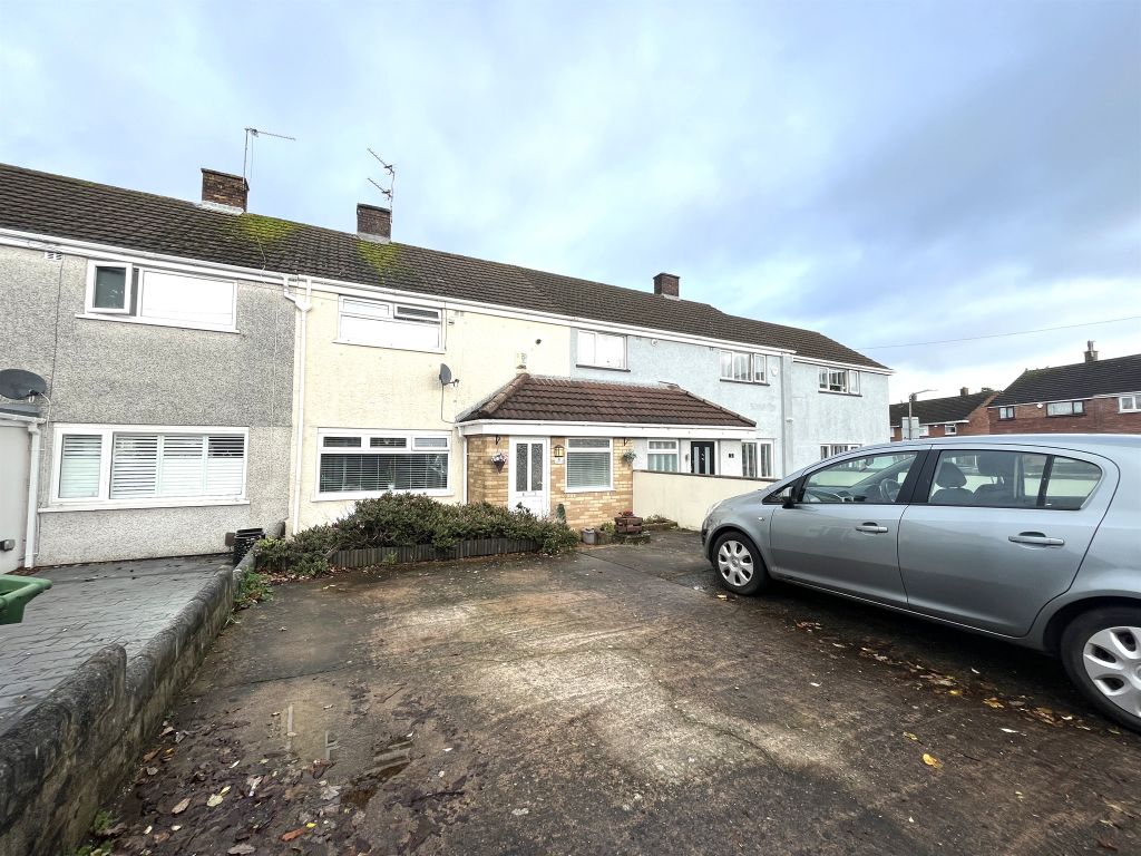 2 bed terraced house for sale in Blagdon Close, Llanrumney, Cardiff CF3, £220,000