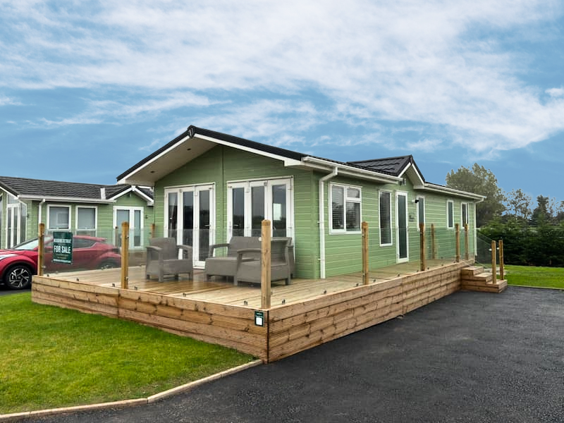 3 bed lodge for sale in Meadows Retreat Lodge Park, Cockermouth, Cumbria CA13, £75,000