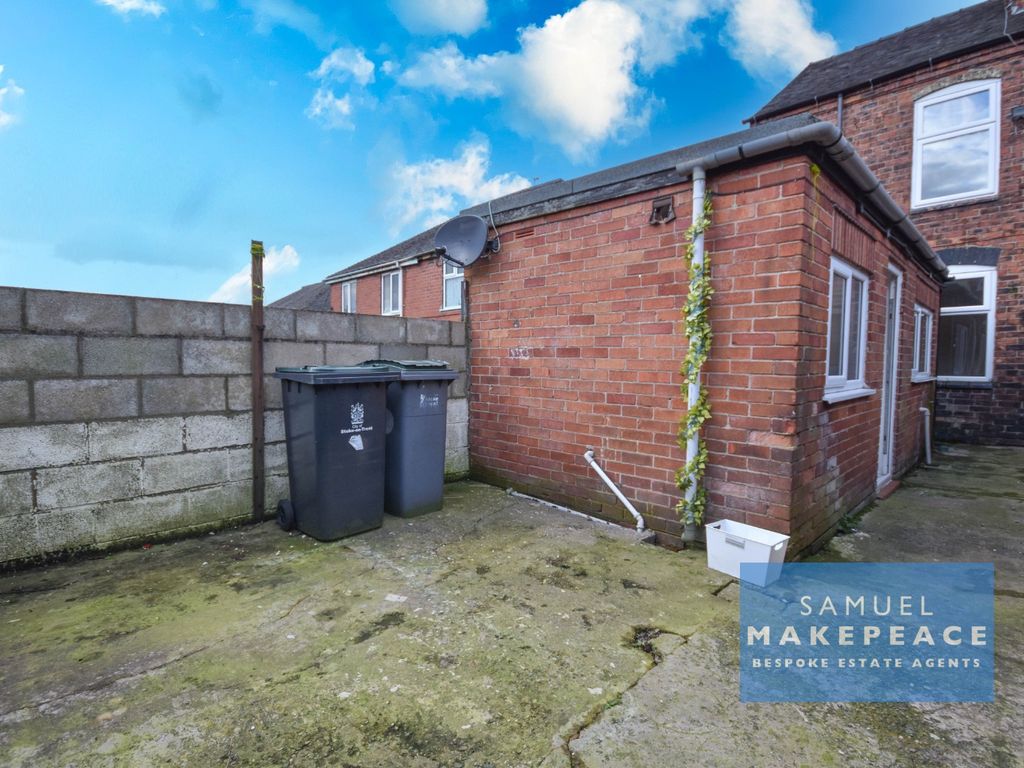 2 bed end terrace house for sale in Moss Street, Ball Green, Stoke-On-Trent ST6, £95,000
