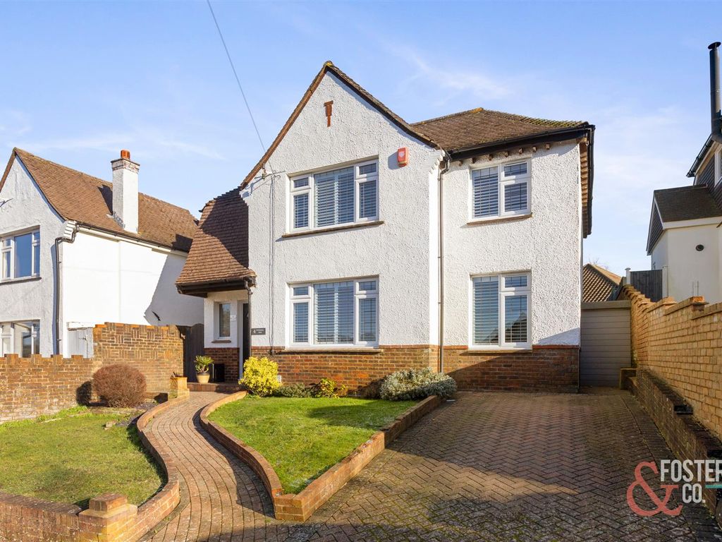 4 bed detached house for sale in Overhill Way, Brighton BN1, £775,000