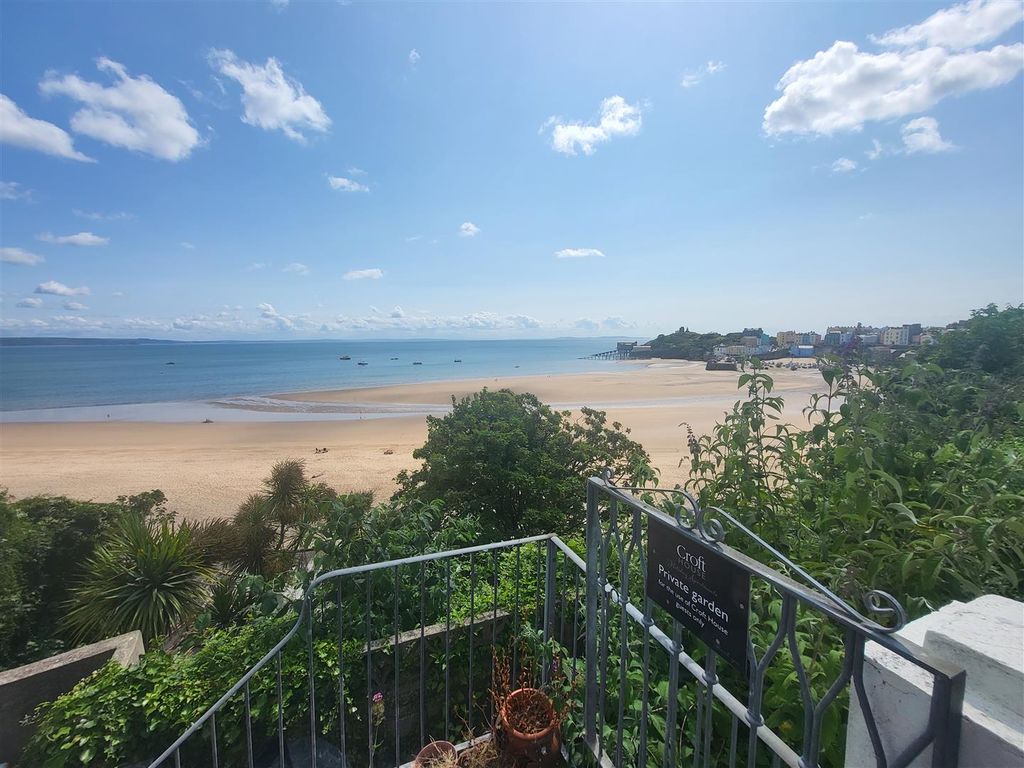 2 bed flat for sale in Croft House, The Croft, Tenby, Pembrokeshire. SA70, £395,000