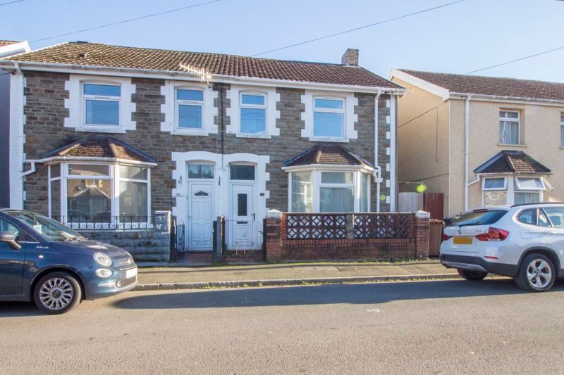 2 bed semi-detached house for sale in Bernard Street, Cwmcarn, Cross Keys, Newport NP11, £175,000