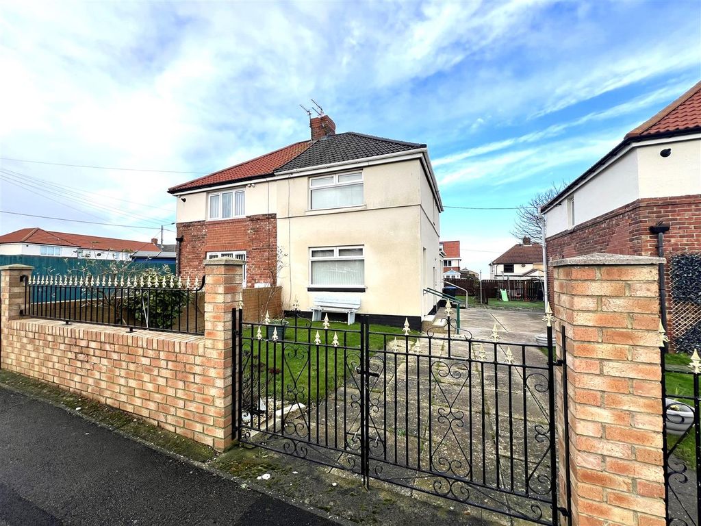 2 bed semi-detached house for sale in Ocean View, Blackhall Colliery, Hartlepool TS27, £79,999