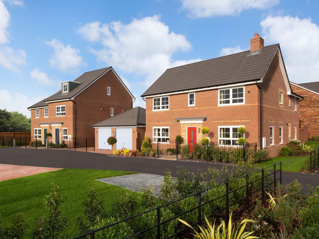 New home, 4 bed detached house for sale in "Alnmouth" at Kirby Lane, Eye Kettleby, Melton Mowbray LE14, £429,995