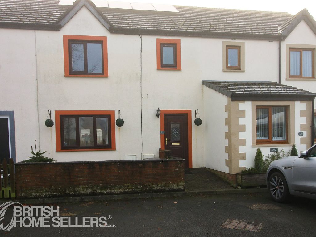 2 bed terraced house for sale in Fairview Gardens, Clifton, Penrith CA10, £185,000