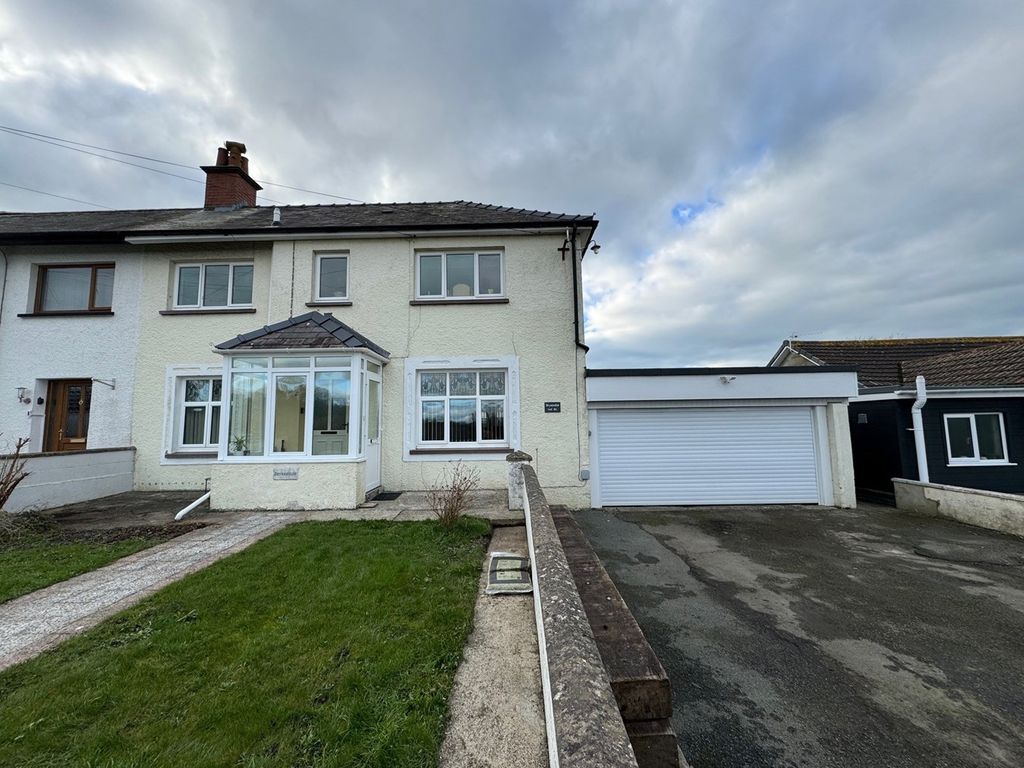 3 bed semi-detached house for sale in Maenygroes, New Quay SA45, £309,000