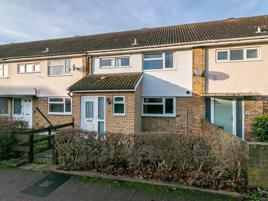 3 bed terraced house for sale in Ellice, Letchworth Garden City SG6, £325,000