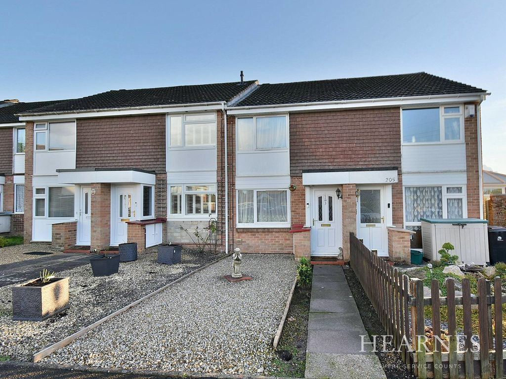 2 bed terraced house for sale in Leeson Drive, Ferndown BH22, £269,000