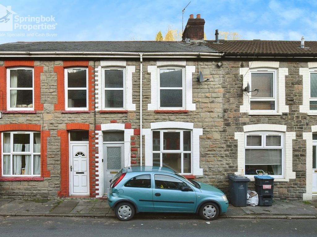 3 bed terraced house for sale in Partridge Road, Abertillery, Gwent NP13, £75,000