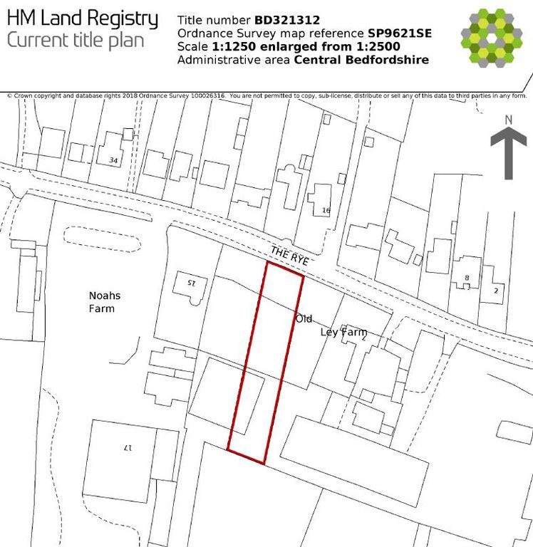 Land for sale in The Rye, Eaton Bray, Dunstable LU6, £175,000