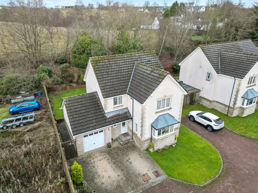 4 bed detached house for sale in Braeface Road, Banknock, Bonnybridge, Stirlingshire FK4, £280,000