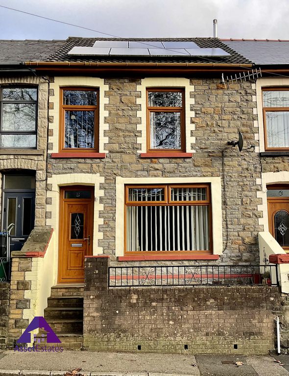 3 bed terraced house for sale in Spring Bank, Abertillery NP13, £149,950