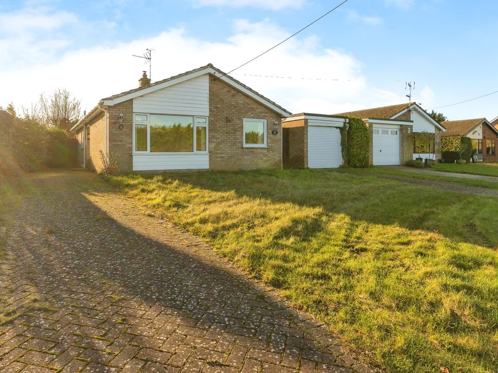 3 bed bungalow for sale in Watton Road, Great Cressingham, Thetford IP25, £325,000