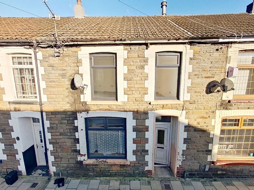 3 bed terraced house for sale in 13 Pontrhondda Avenue, Tonypandy, Mid Glamorgan CF40, £65,000