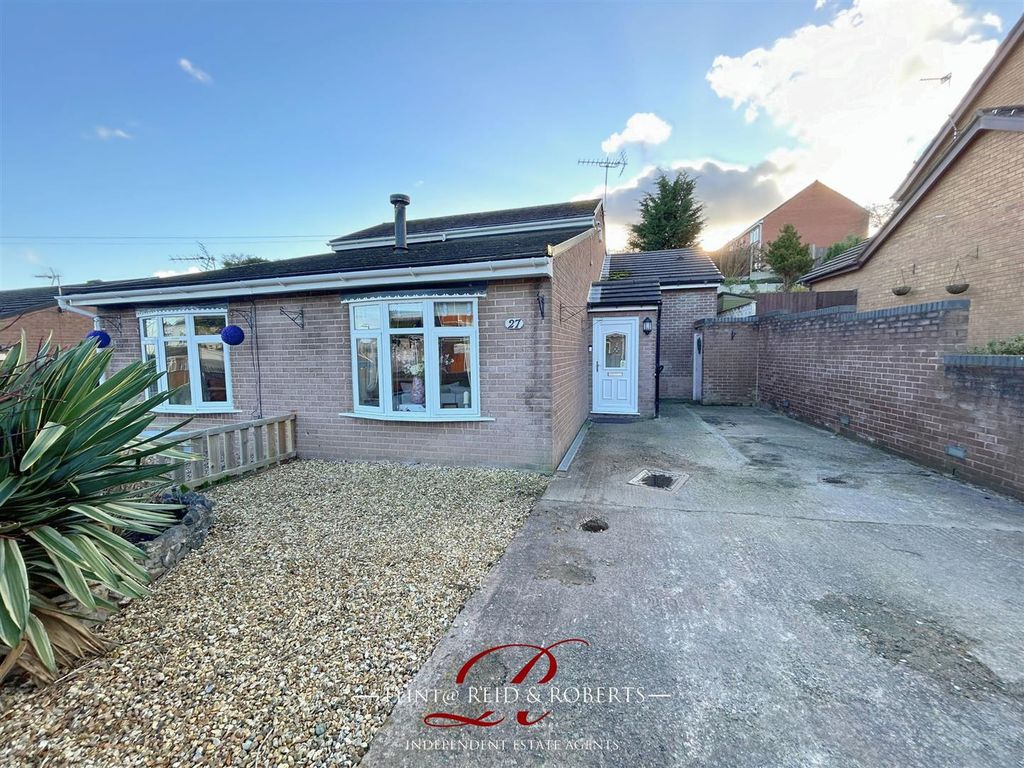 2 bed semi-detached bungalow for sale in Brushwood Avenue, Flint CH6, £160,000