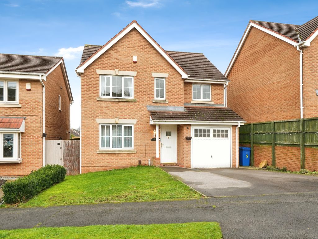 4 bed detached house for sale in Windmill Way, Brimington, Chesterfield, Derbyshire S43, £350,000