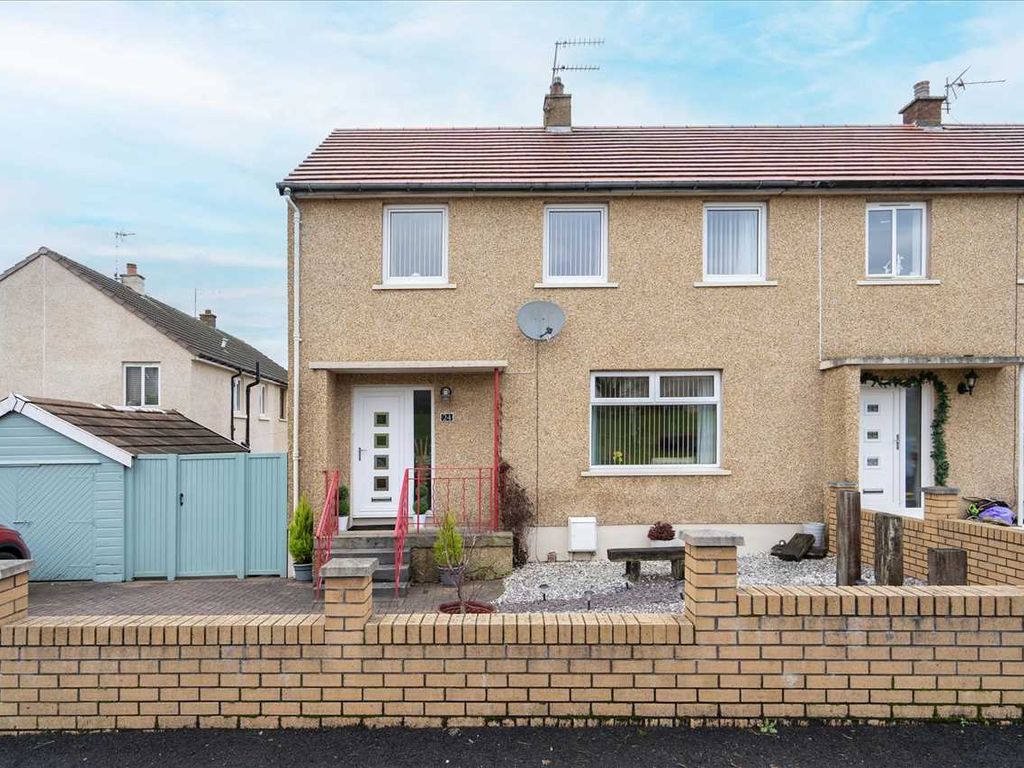 3 bed end terrace house for sale in Ramsay Avenue, Laurieston, Falkirk FK2, £148,500