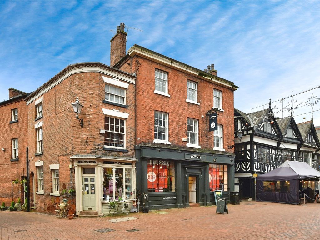 1 bed flat for sale in Mill Street, Nantwich, Cheshire CW5, £100,000