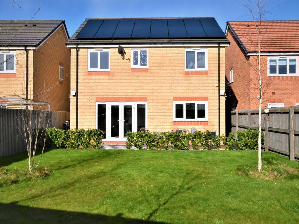 4 bed detached house for sale in Llys Y Groes, Wrexham LL13, £345,000