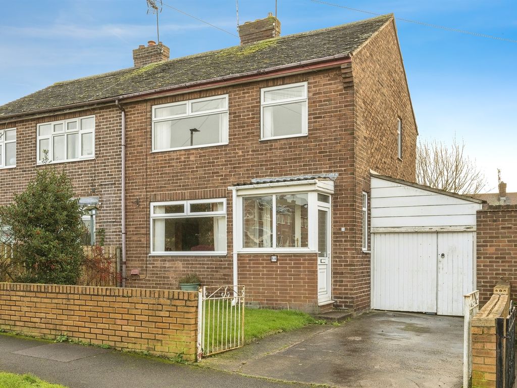 3 bed semi-detached house for sale in Chestnut Grove, Maltby, Rotherham S66, £145,000