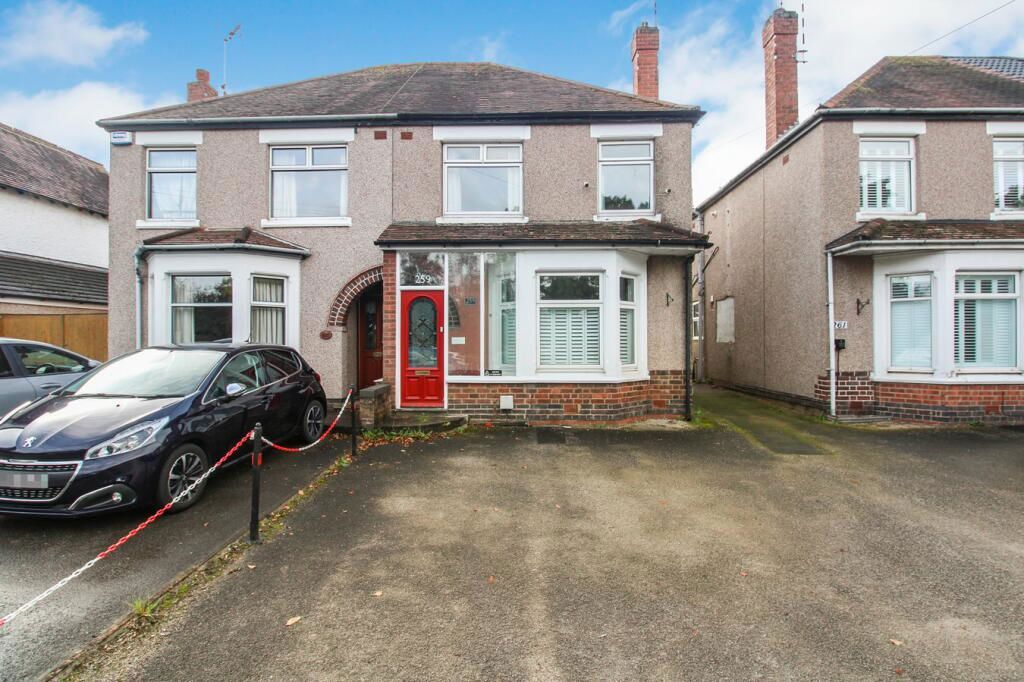 3 bed semi-detached house for sale in Broad Lane, Coventry CV5, £220,000