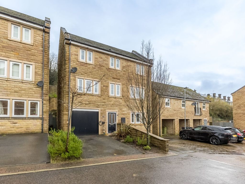 4 bed detached house for sale in Moorbrook Mill Drive, New Mill, Holmfirth HD9, £350,000