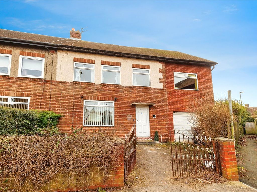 4 bed semi-detached house for sale in Beanley Avenue, Hebburn, Tyne And Wear NE31, £130,000