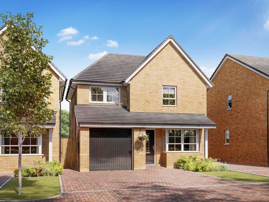 New home, 3 bed detached house for sale in "Alcott" at Waterhouse Way, Hampton Gardens, Peterborough PE7, £344,995