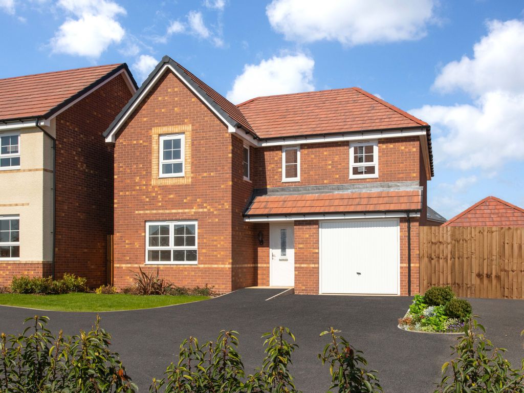 New home, 4 bed detached house for sale in "Hale" at Inkersall Road, Staveley, Chesterfield S43, £389,995