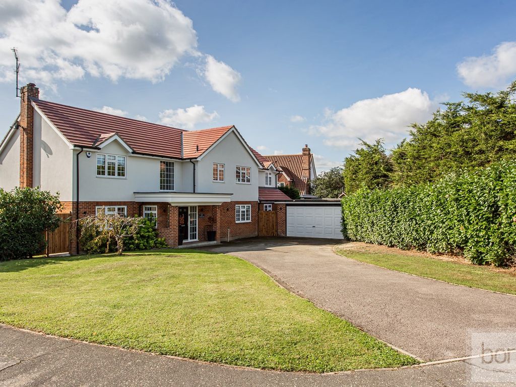 5 bed detached house for sale in Chalklands, Howe Green, Chelmsford CM2, £1,450,000