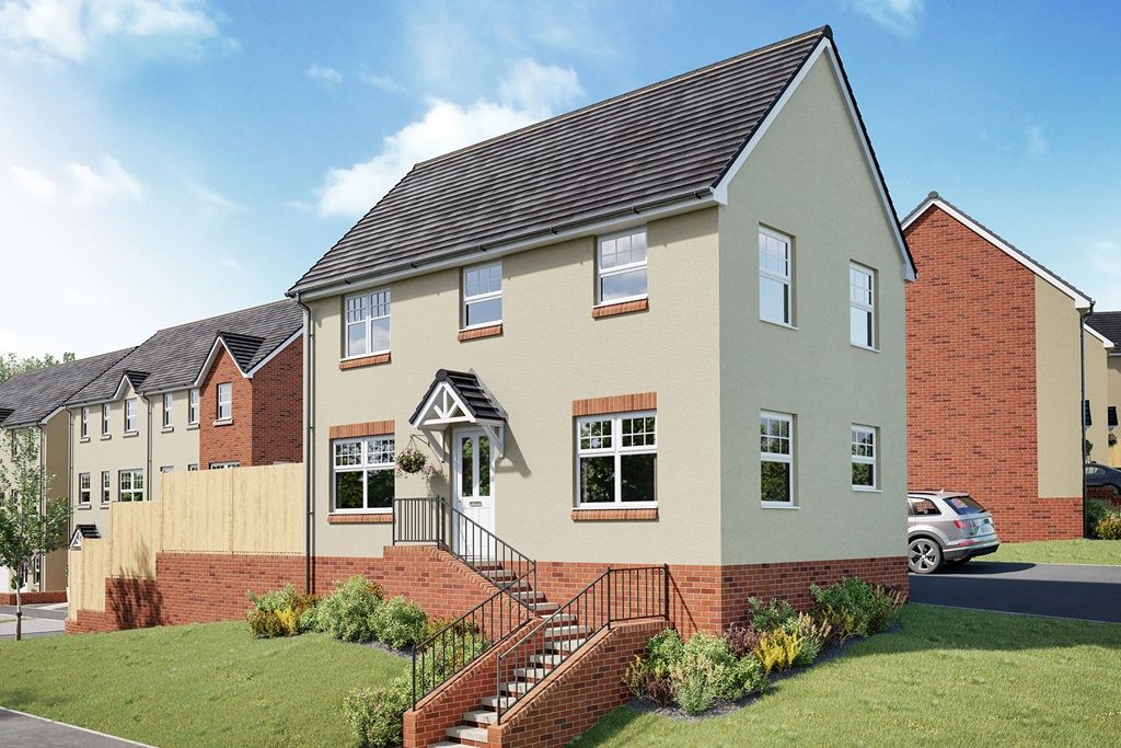 New home, 3 bed detached house for sale in "The Easedale - Plot 456" at Cilgant Ceinwen, Pontrhydyrun, Cwmbran NP44, £315,000