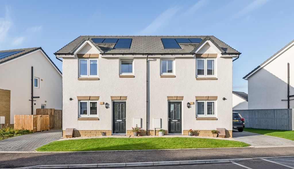 New home, 3 bed semi-detached house for sale in "The Baxter - Plot 625" at South Shields Drive, East Kilbride, Glasgow G75, £230,000