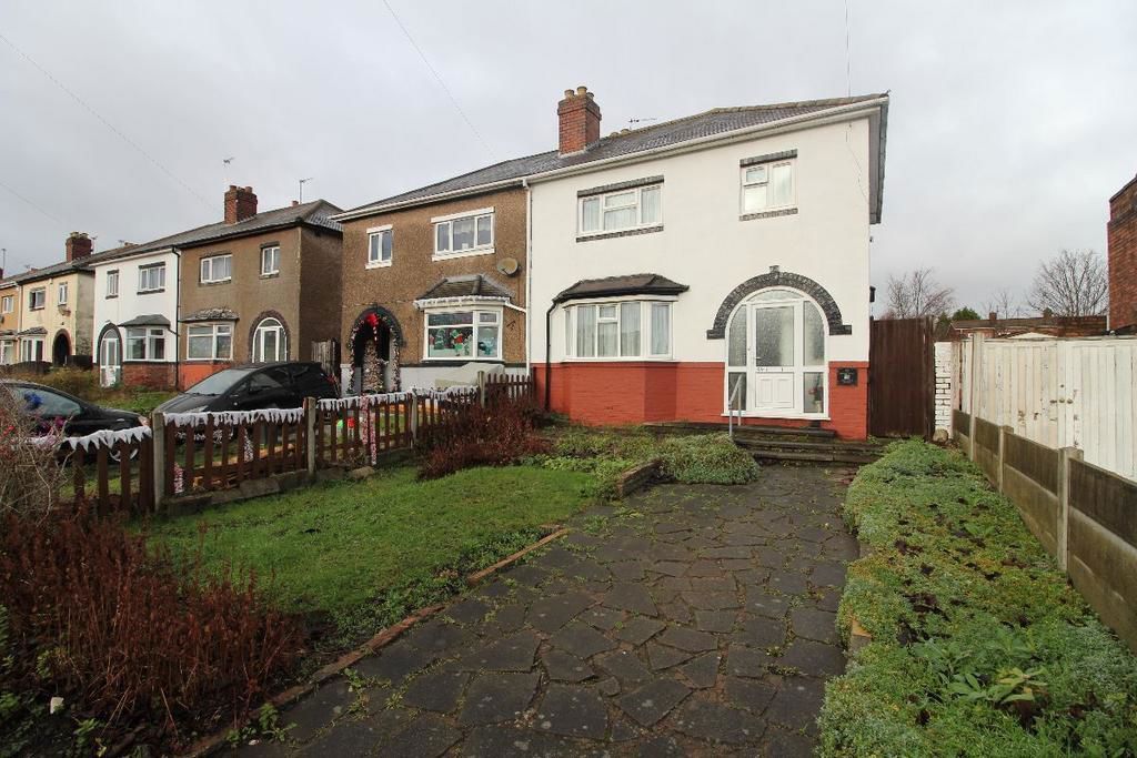 3 bed semi-detached house for sale in Bradley Lane, Bilston WV14, £130,000