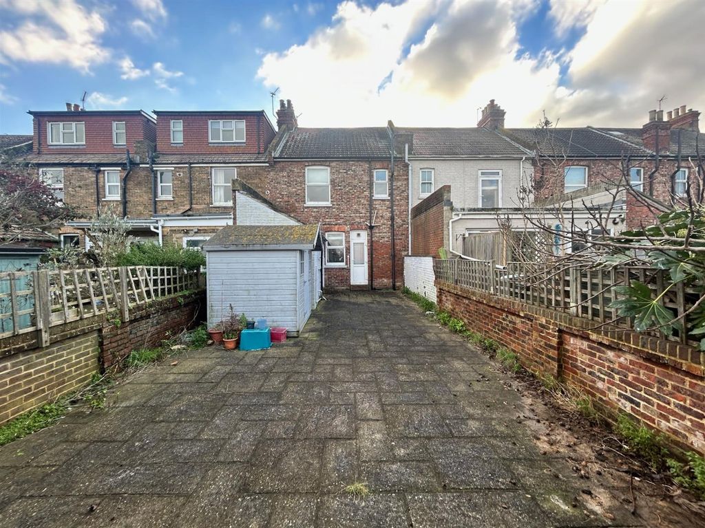 3 bed terraced house for sale in Channel View Road, Eastbourne BN22, £369,950