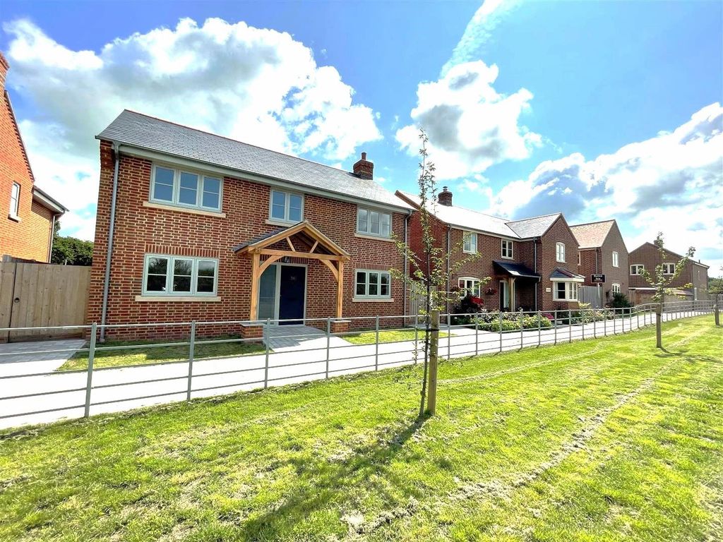 New home, 4 bed detached house for sale in The Causeway, Hazelbury Bryan, Sturminster Newton DT10, £750,000