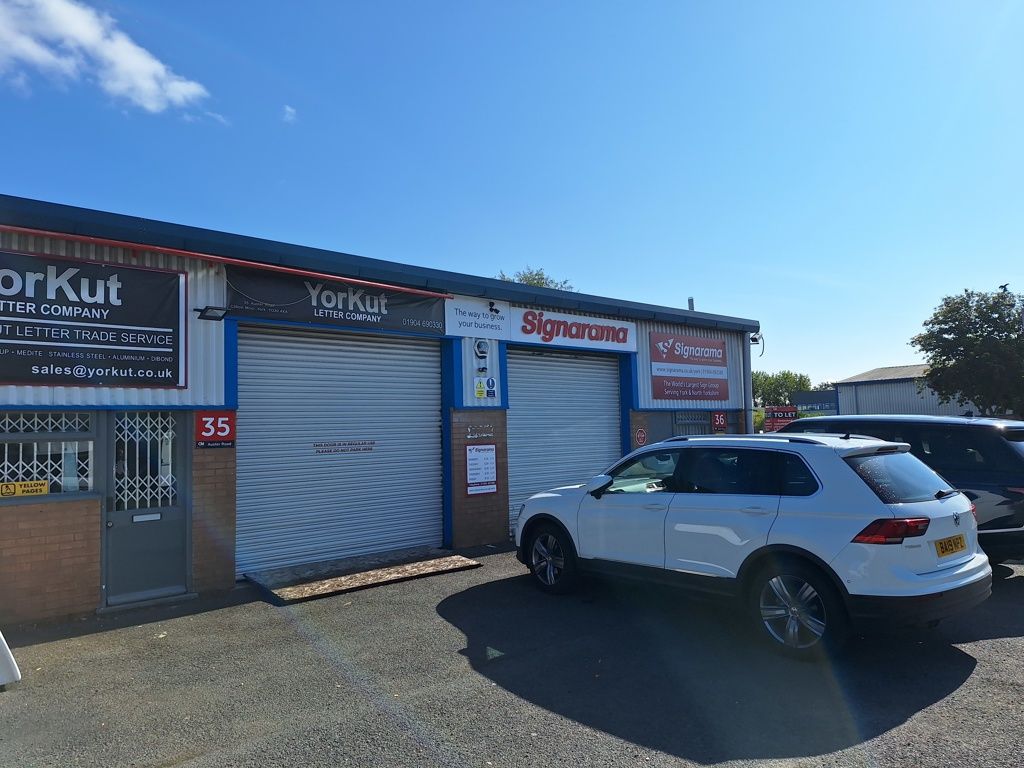 Industrial to let in Unit 35 & 36, Auster Road, York YO30, Non quoting