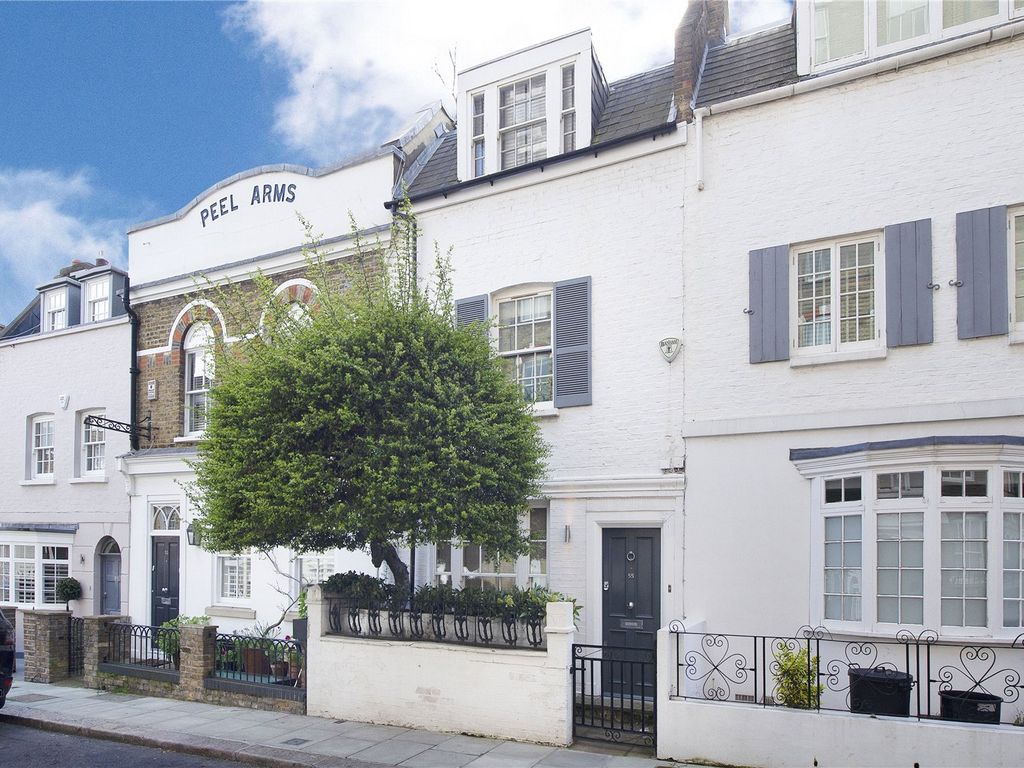 3 bed terraced house for sale in Peel Street, London W8, £2,350,000