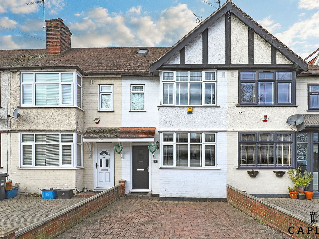 3 bed terraced house for sale in Uplands Road, Woodford Green IG8, £525,000