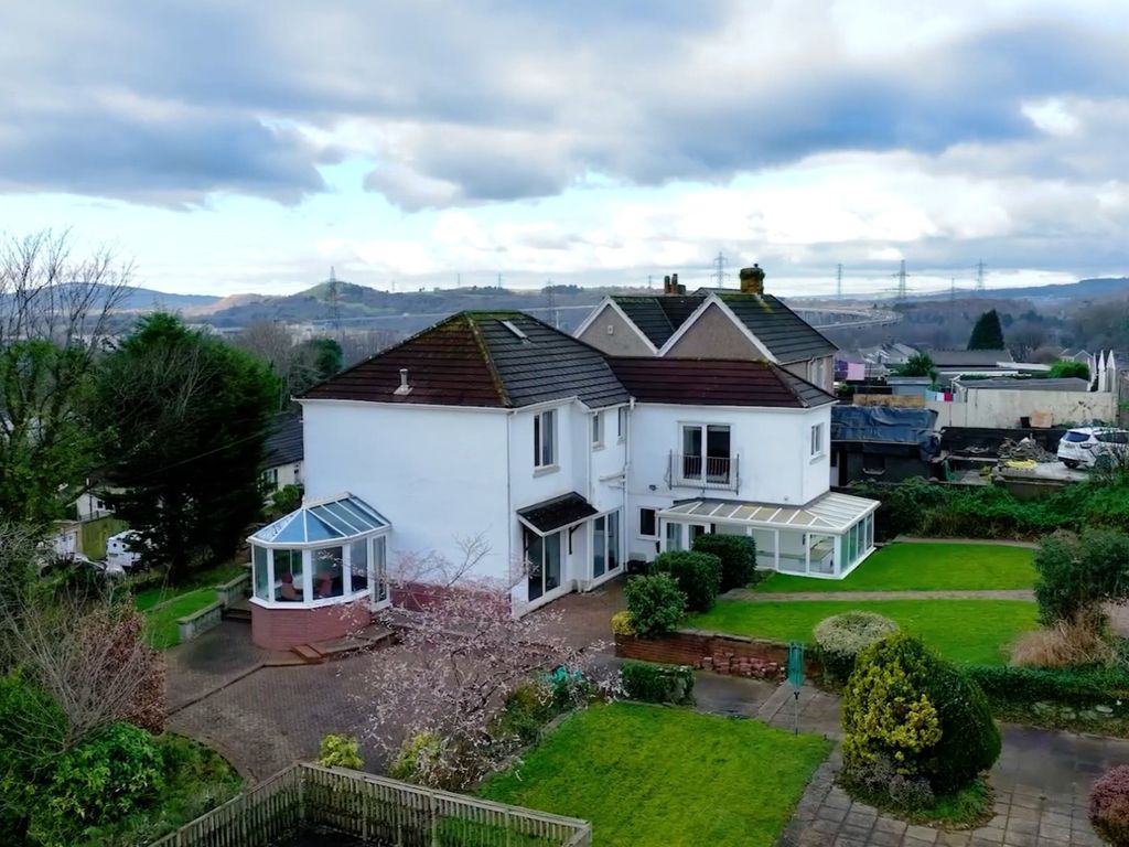 4 bed detached house for sale in Old Road, Baglan, Port Talbot, West Glamorgan SA12, £500,000