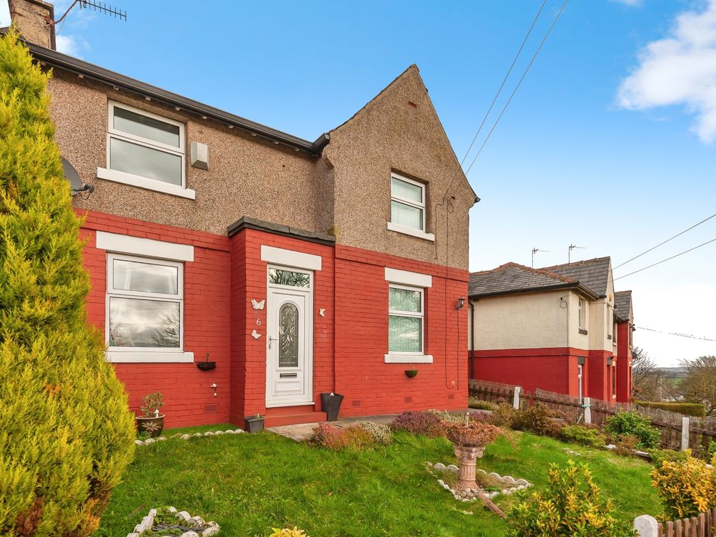 3 bed semi-detached house for sale in Springhead Road, Thornton, Bradford BD13, £175,000