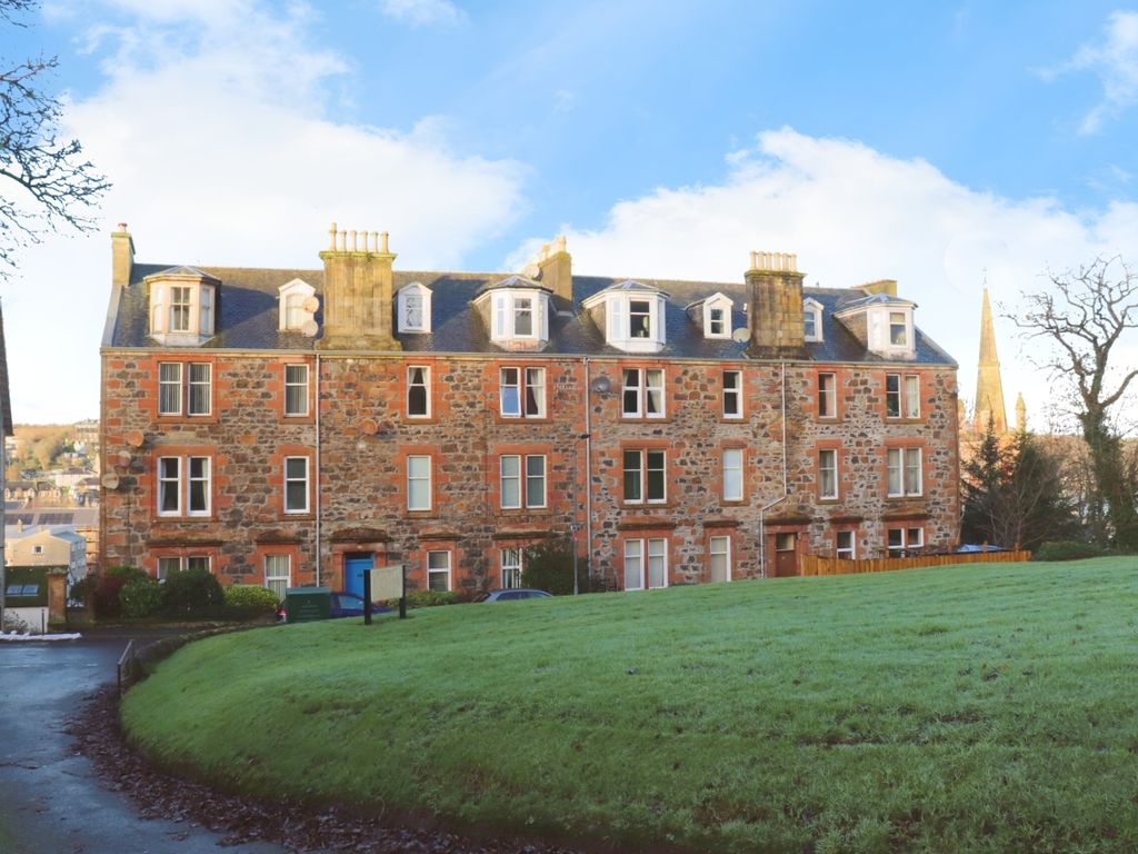 2 bed flat for sale in Flat 2/1, 18 Mount Pleasant Road, Rothesay PA20, £85,000