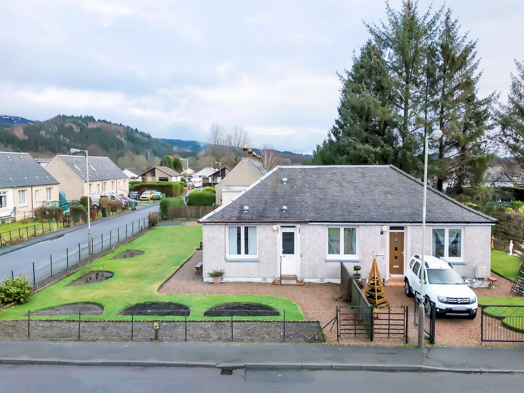 1 bed semi-detached bungalow for sale in Glebe Road, Crieff PH6, £110,000